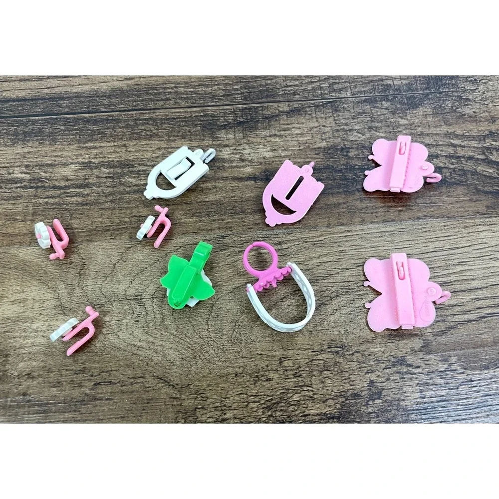 Vintage Charmkins Hangers Barrettes Clips Ring Lot